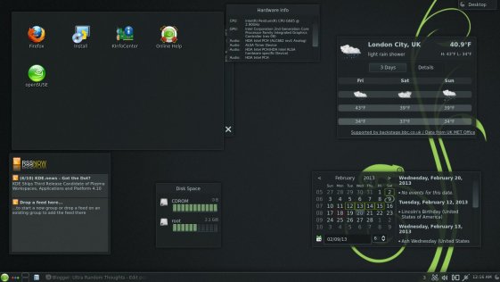 openSUSE 12.3