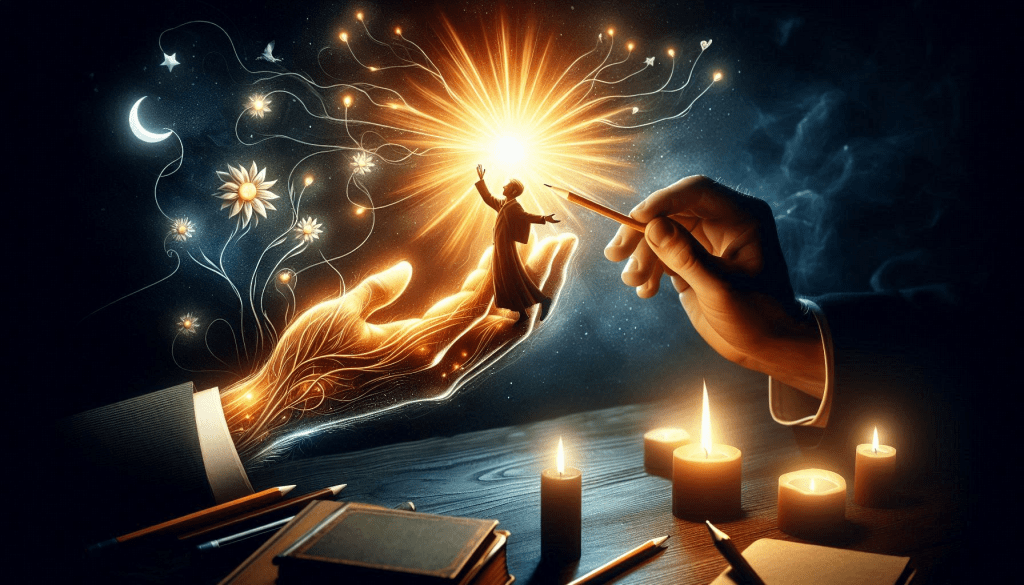 teacher illuminates mind